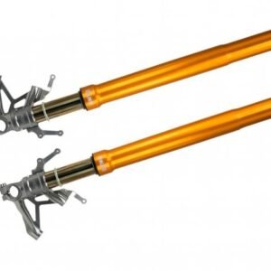 Ohlins R&T NIX 43 mm priekinė šakė, auksinė – BMW S 1000 RR 2019–2025