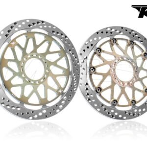 TK Evo Line priekinių plaukiojančių stabdžių diskų pora – Yamaha YZF-R1 2015–2023 / Yamaha R1M 2015–2023 ir kt.