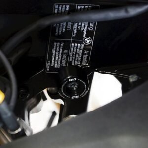R&G vairo pasukimo ribotuvų apsaugos – BMW S 1000 RR 2019–2025 – juoda, nuotrauka 6