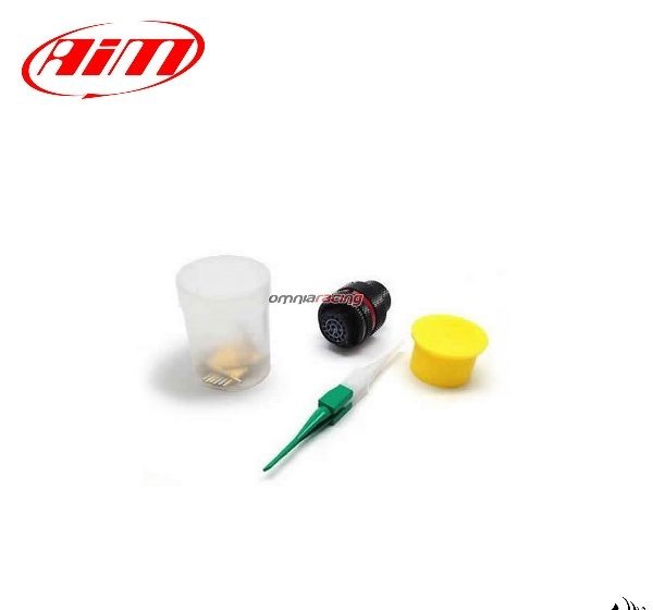 22 kontaktų lizdinė Deutsch jungtis AIM modeliams MXL2 - MXS 1.2 - MXP - MXG 1.2 - EVO5