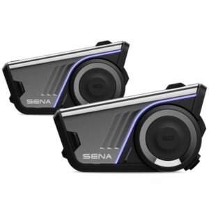 SENA 60S dviejų įrenginių Bluetooth interkomo komplektas su WAVE, Mesh 3.0 ir „Harman Kardon“ garsu