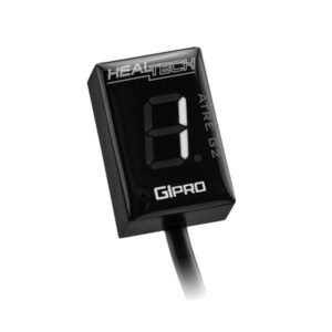 Healtech GiPro ATRE G2 baltas pavarų indikatorius vėlinimo eliminatorius – Suzuki GSXR1000 2001-2016