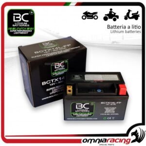 BC Batteries ličio akumuliatorius motociklui, skirtas Ducati / Harley Davidson / Buell