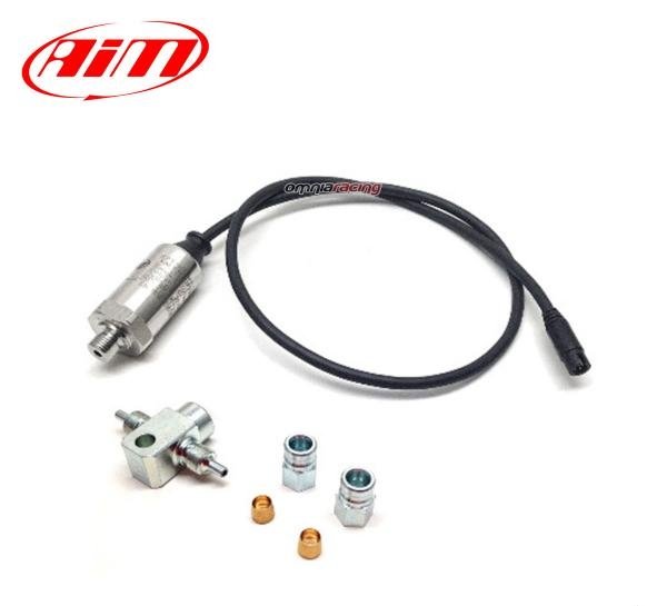 AIM slėgio jutiklis 0–160 bar / 0–2320 PSI, M10 jungtis / sriegis, 30 cm laidas