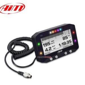 AiM GS-Dash ekranas duomenims iš EVO4S ir EVO5 kaupiklių rodyti