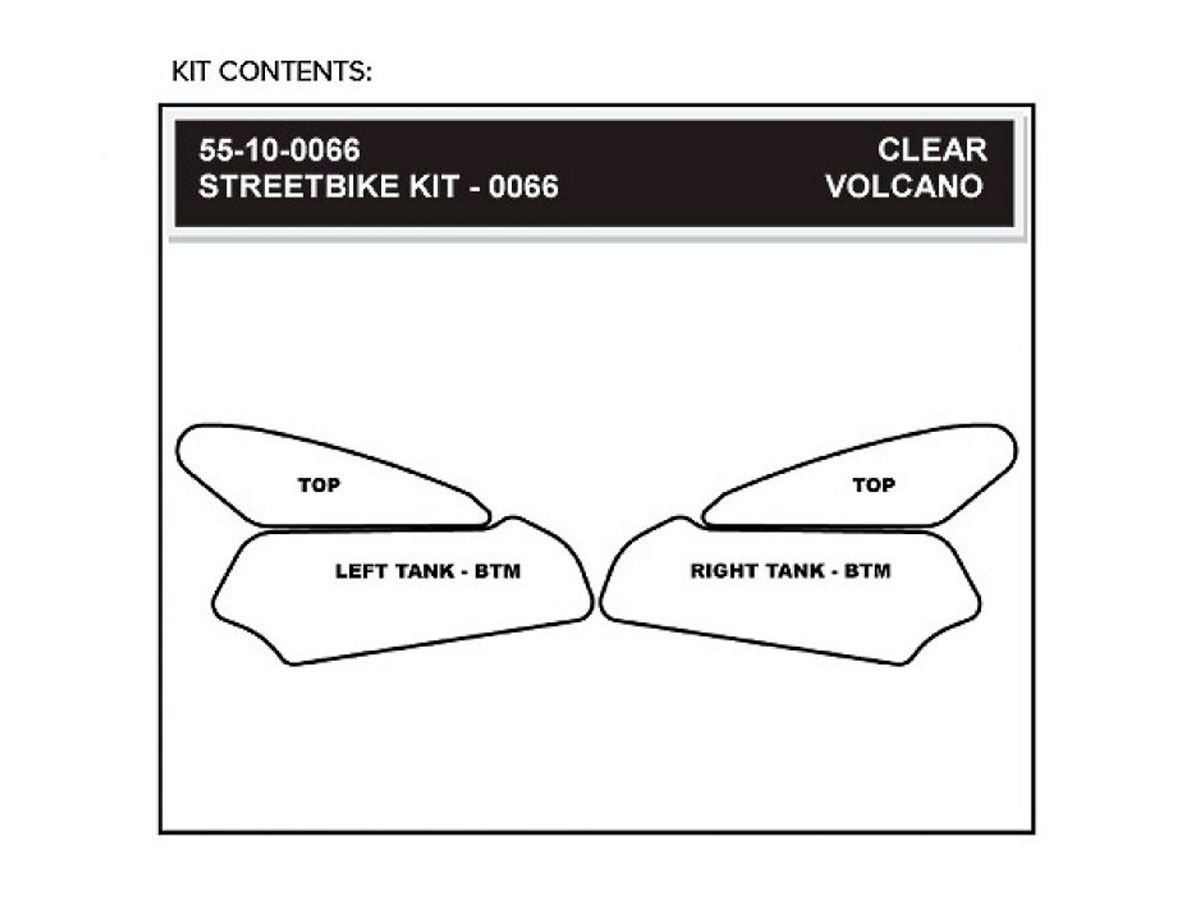 Stompgrip Volcano bako gripai 55-10-0066 – montavimo schema