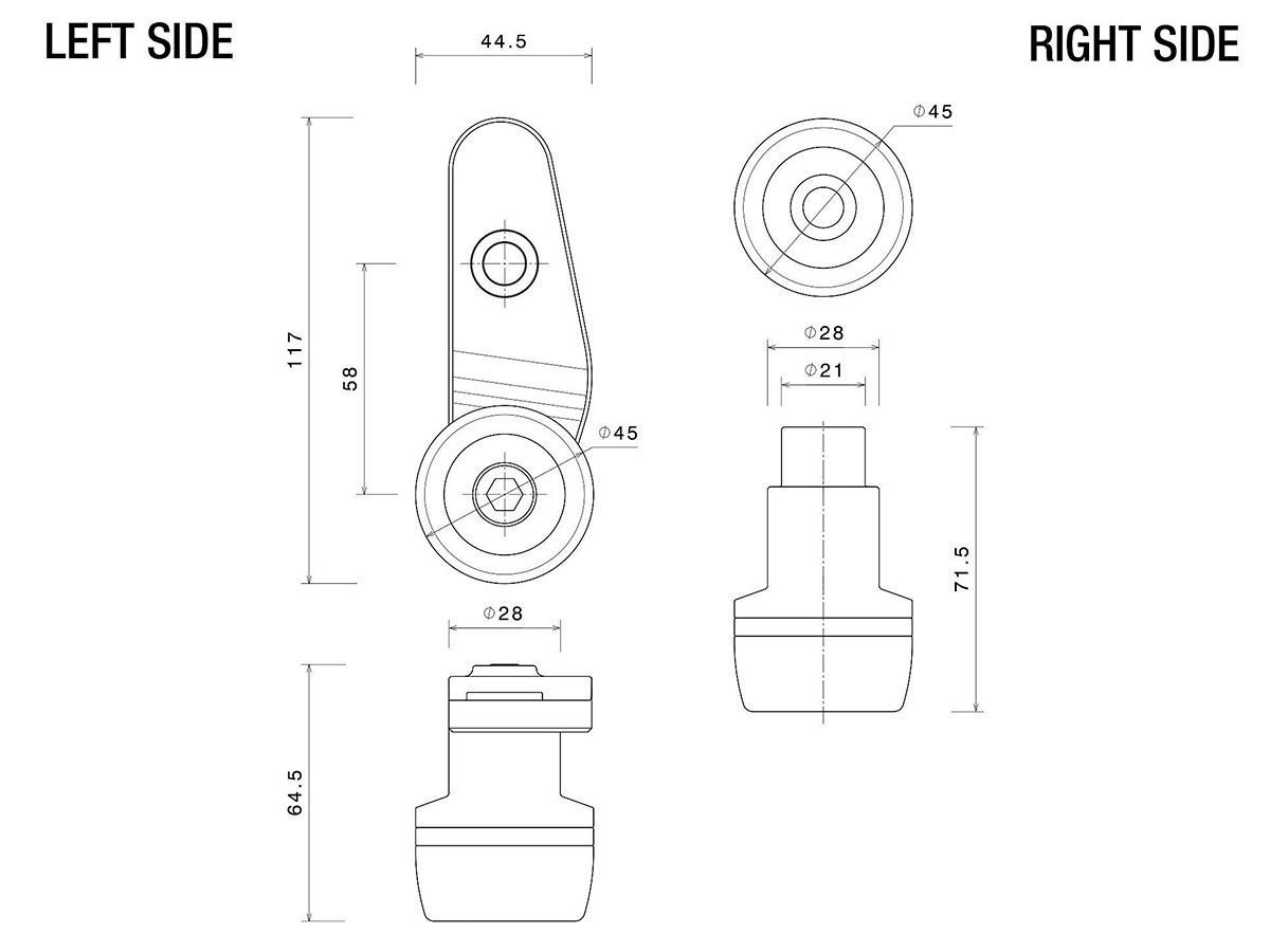 Rizoma variklio apsaugos – BMW S 1000 RR 2023