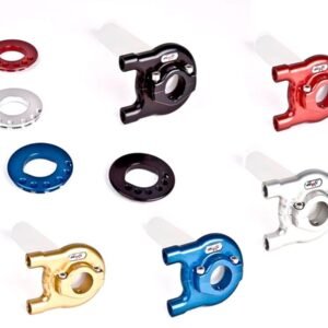 Robby Moto Engineering greitosios akseleratoriaus rankenos komplektas, Ø22 mm (lenktyninis) – Suzuki GSX-R 1000 2017–2022