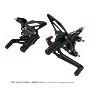 Accossato kojelių komplektas su reversiniu perjungimu – Kawasaki ZX-6R 600 2007–2008