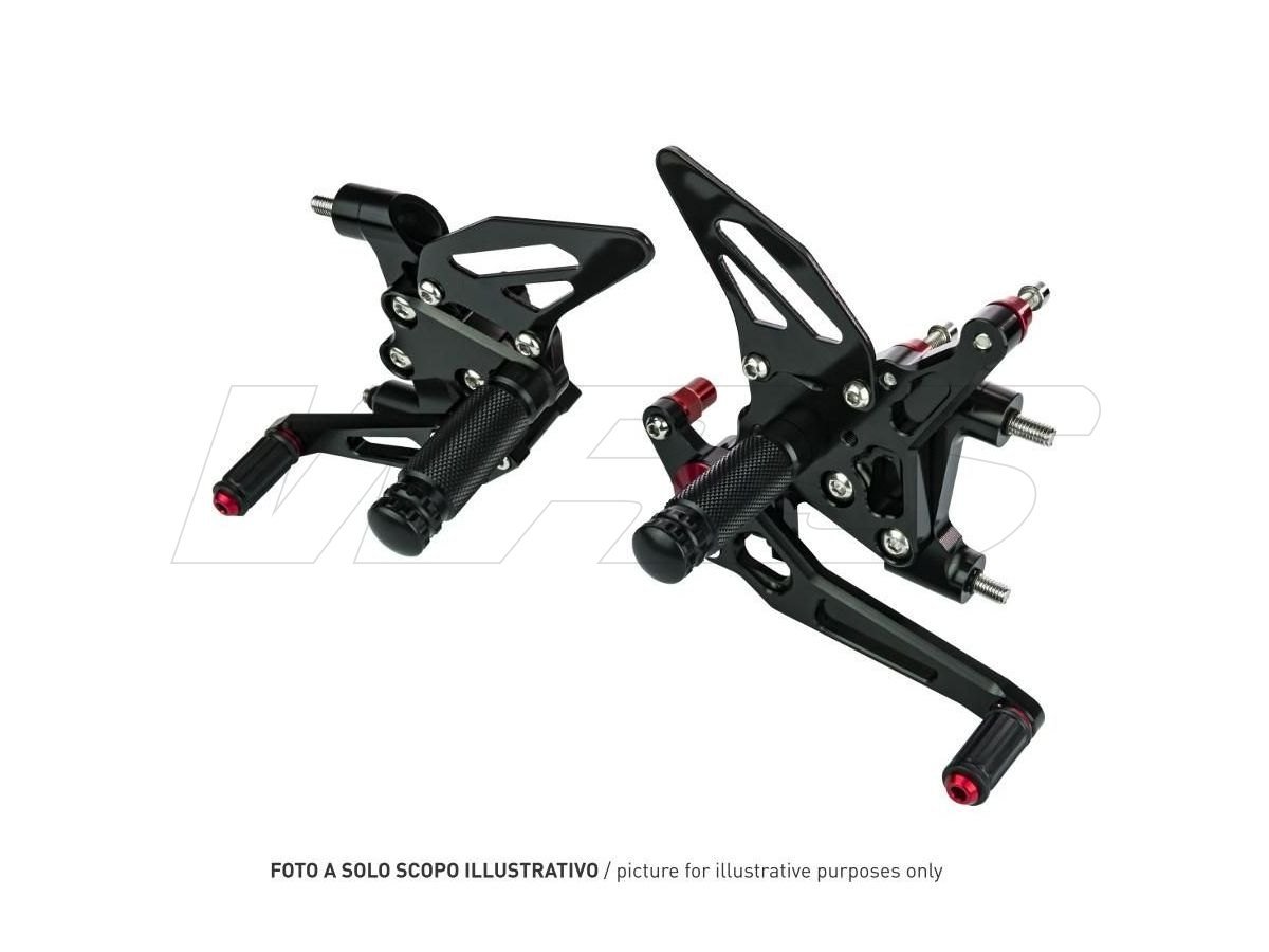 Accossato kojelių komplektas su standartiniu / reversiniu perjungimu – Yamaha YZF-R1 1000 2015–2016