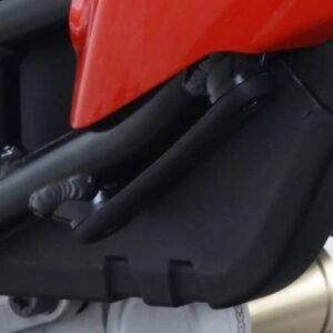 R&G Galinis kojelių angų uždengimo plokštelė komplektas – BMW S 1000 R / RR 2019–2025