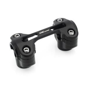 CNC Racing pilnas vairo pakėlimo adapterių komplektas Ø22 mm vairui, 40 mm aukščio – Ducati Monster 821 2014–2017 / Ducati Hyperstrada 939 2016 ir kt.
