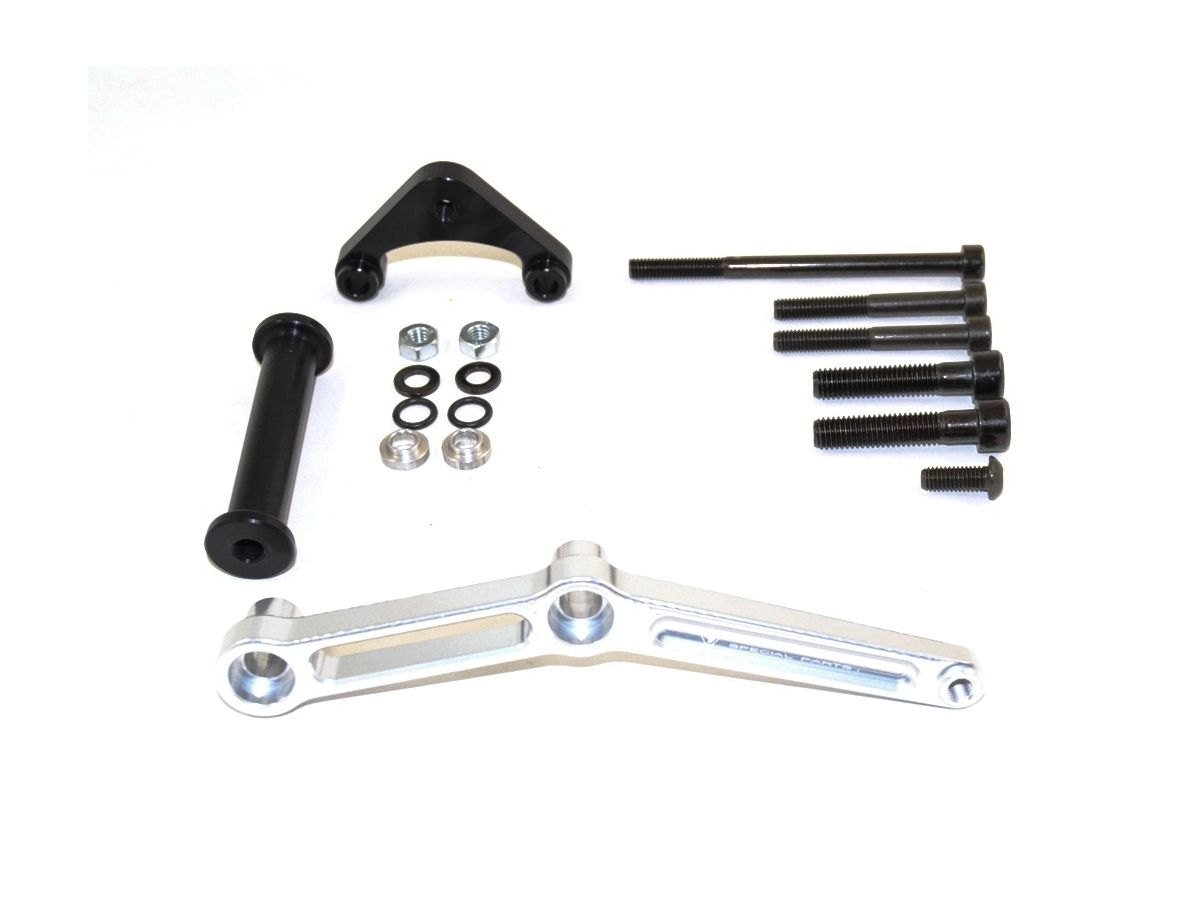 DBK vairo dempferio tvirtinimo komplektas – Ducati Monster 696 / 796 / 1100 Evo