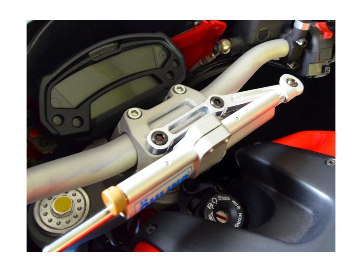 DBK vairo dempferio tvirtinimo komplektas – Ducati Monster 696 / 796 / 1100 Evo – nuotrauka 3
