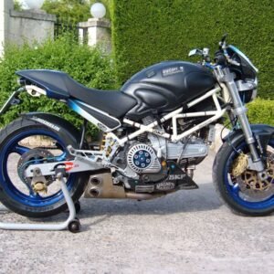 QD Exhaust Ex-Box nerūdijančio plieno pilna išmetimo sistema su katalizatoriumi – Ducati Monster 400/600/620/695/750/800