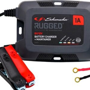 Schumacher Rugged SPX457 įkroviklis ir įkrovos palaikymo įrenginys, 6 / 12 V, 1 A
