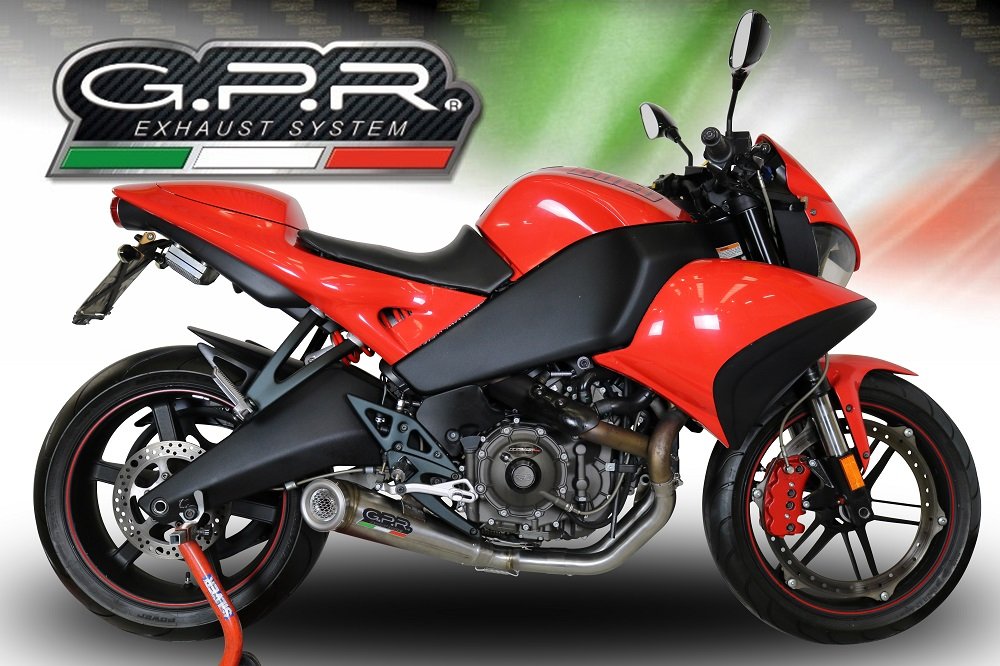 GPR Powercone Evo 1125R-CR plieno duslintuvas (homologuotas) – Buell 1125 R 2008–2009 – nuotrauka 3