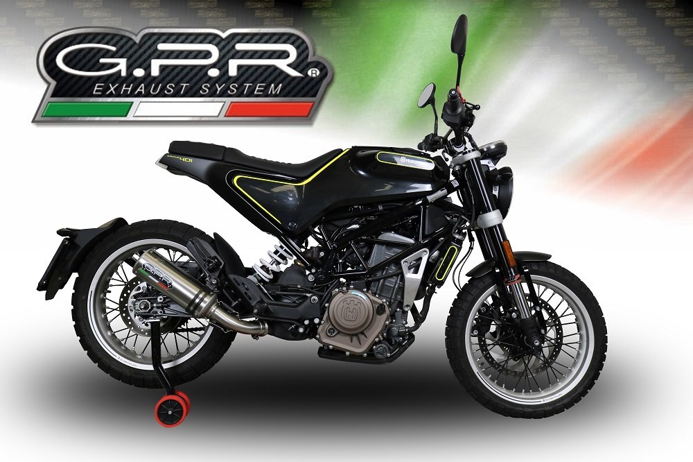 GPR M3 titaninis duslintuvas (homologuotas) – Husqvarna Svartpilen 401 2018–2019 – nuotrauka 3