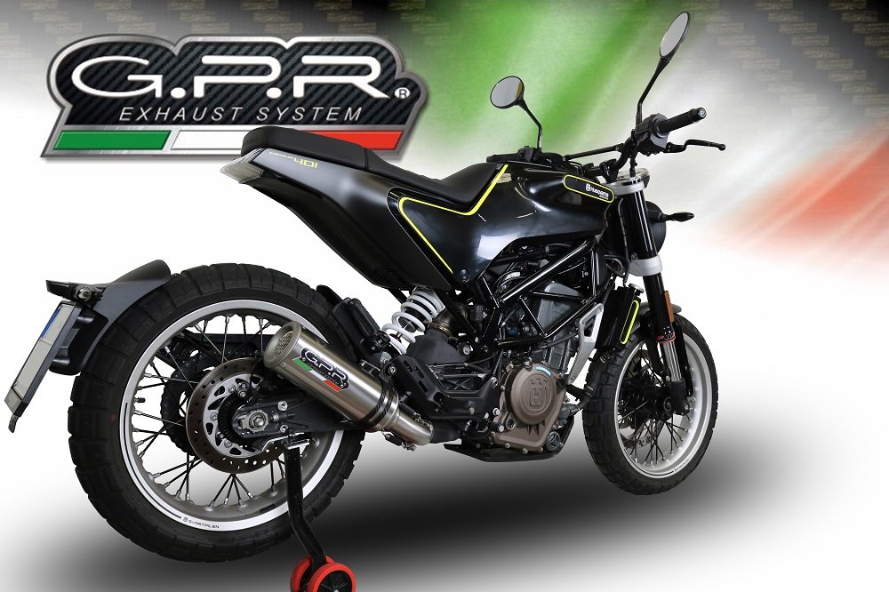 GPR M3 titaninis duslintuvas (homologuotas) – Husqvarna Svartpilen 401 2018–2019 – nuotrauka 4