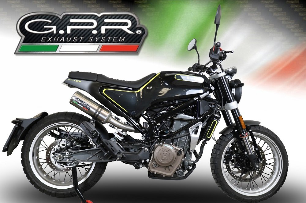 GPR Kat M3 titaninis duslintuvas (homologuotas) – Husqvarna Svartpilen 401 2018–2019 – nuotrauka 2