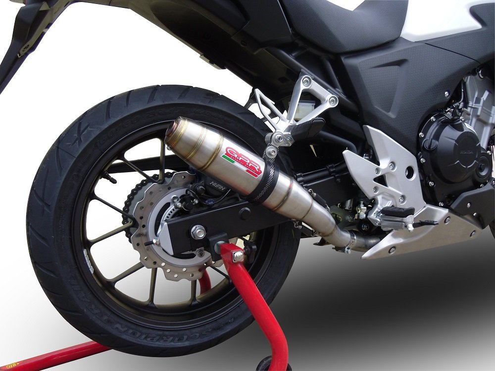 GPR satininis Deeptone plieno duslintuvas (homologuotas) – Honda CB 400 2014 – nuotrauka 4