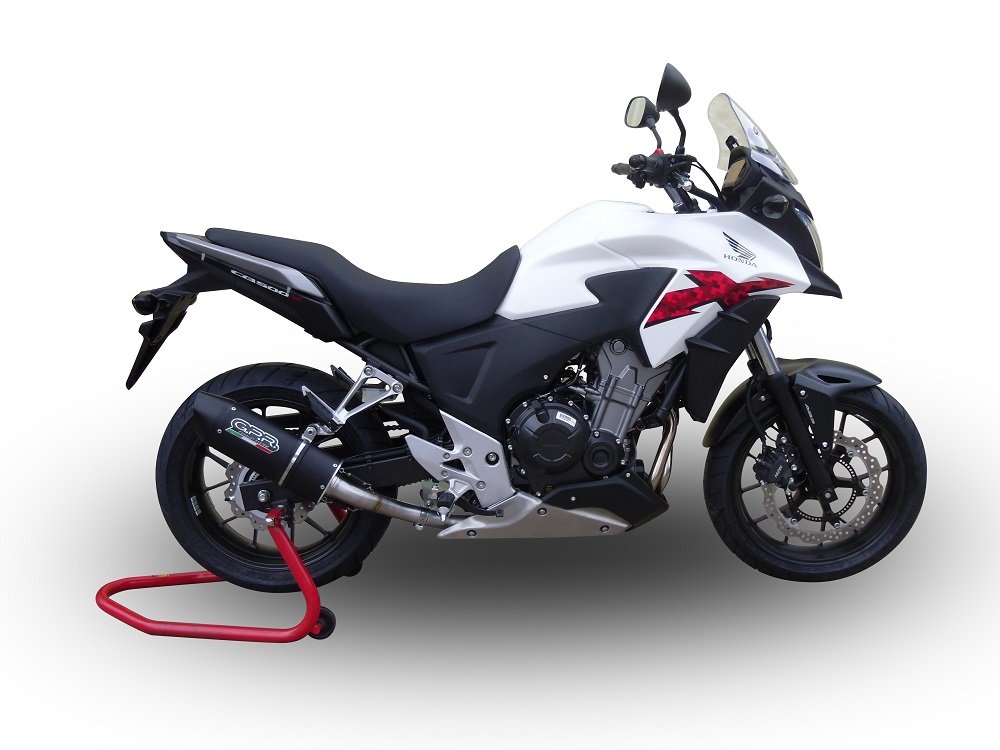 GPR Furore juodas duslintuvas (homologuotas) – Honda CB 500 X 2013–2015 – nuotrauka 4