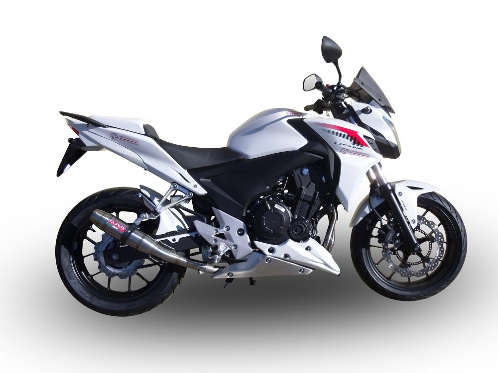 GPR satininis Deeptone plieno duslintuvas (homologuotas) – Honda CB 400 F 2014–2015 – nuotrauka 3
