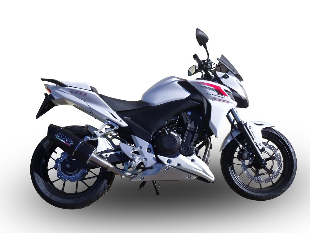 GPR Furore juodas duslintuvas (homologuotas) – Honda CB 400 F 2014–2015 – nuotrauka 4