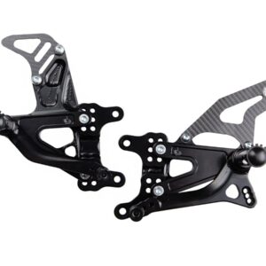 Spider reguliuojamas kojelių komplektas su įprastu / reversiniu perjungimu – Kawasaki ZX-6R 2009–2025 / Kawasaki ZX6R / 636 2019–2025