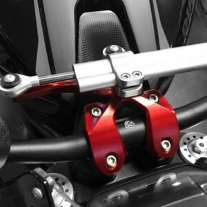 CNC Racing vairo dempferio komplektas vairo viršutinei apkabai – Ducati Monster 1200 S 2014–2019 / Ducati Monster 1200 2014–2019 ir kt.