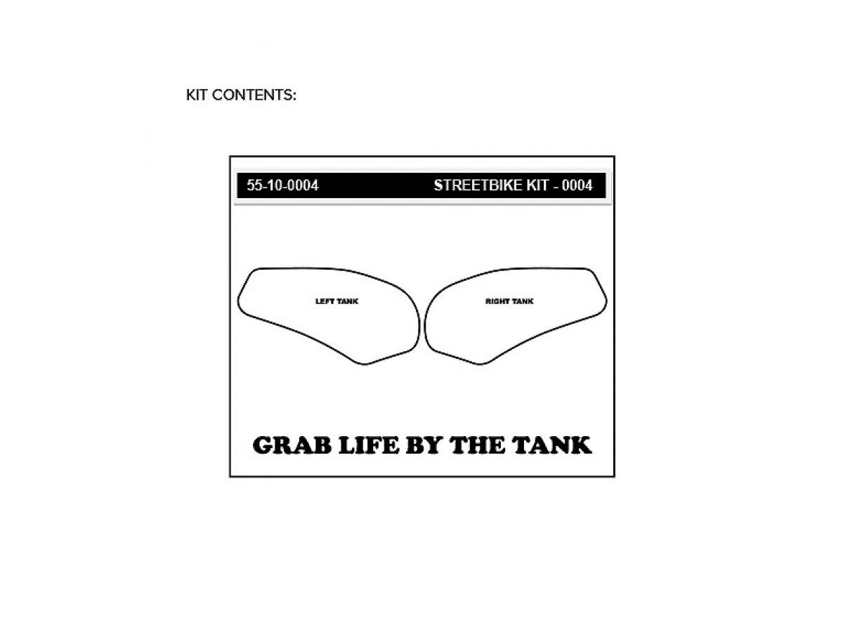 Stompgrip Volcano bako gripai – Yamaha YZF-R6 2003–2005 - Image 2