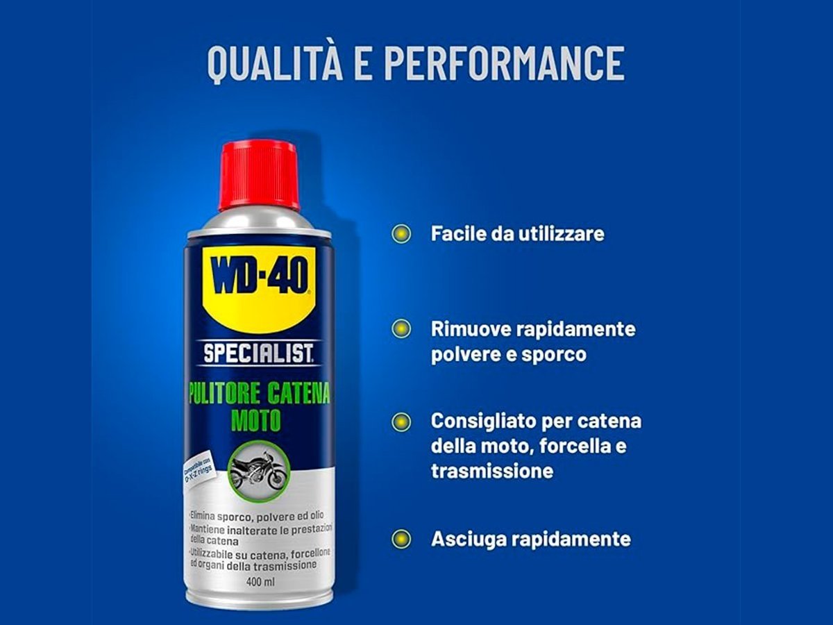 WD-40 motociklų grandinių valiklis, 400 ml - Image 2