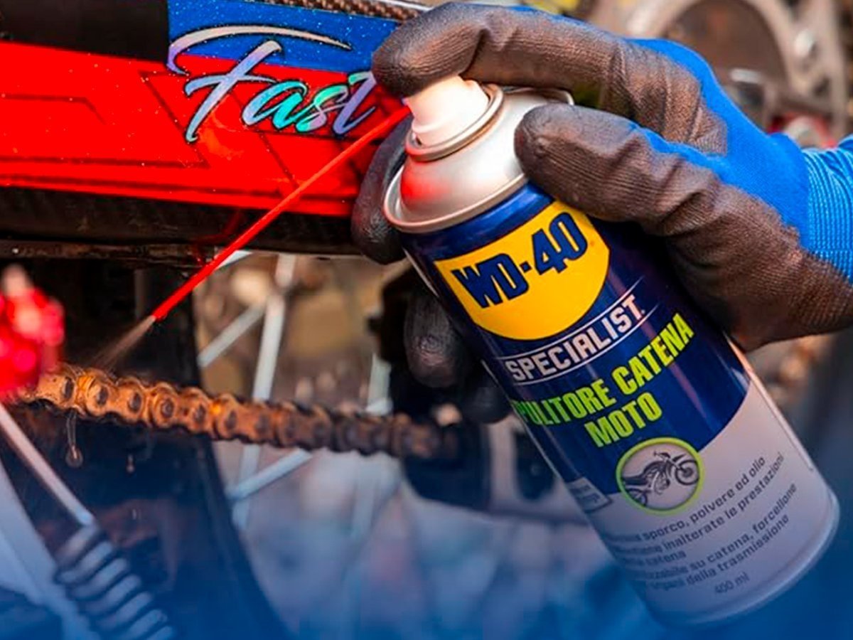 WD-40 motociklų grandinių valiklis, 400 ml - Image 4