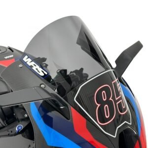 WRS Race tamsiai tonuotas stikliukas BMW M 1000 RR 2023–2024