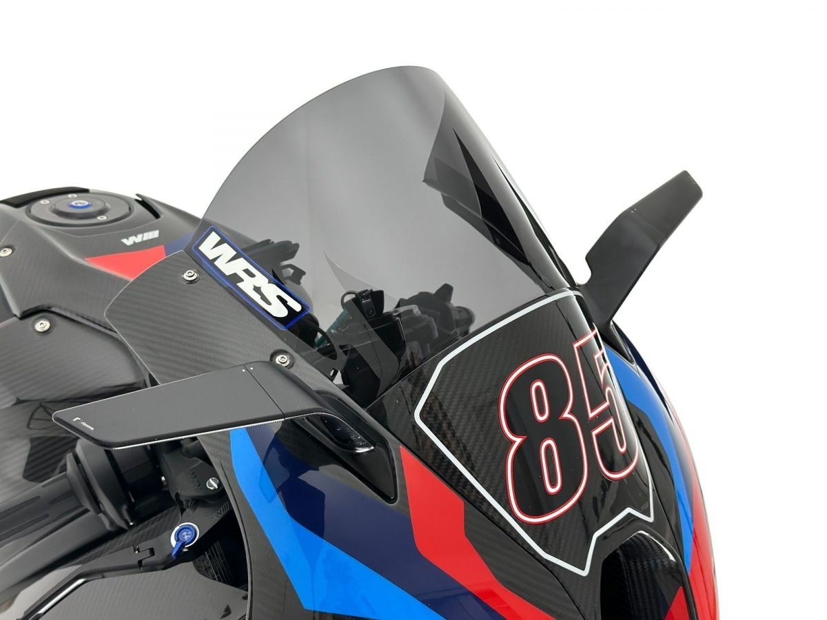 WRS Race tamsiai tonuotas stikliukas BMW M 1000 RR 2023–2024