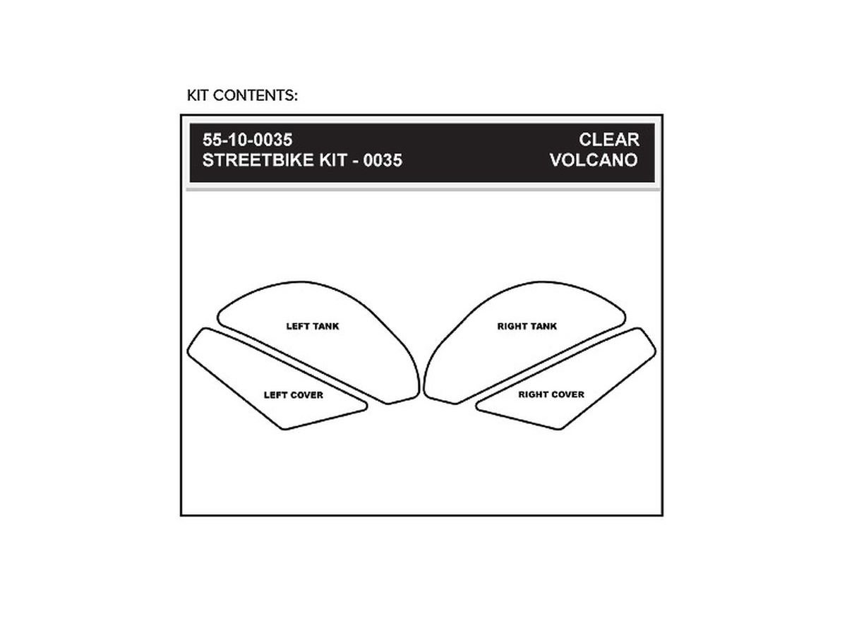 Stompgrip Volcano bako gripai – Kawasaki Ninja 650R / ER-6N / ER-6F - Image 3