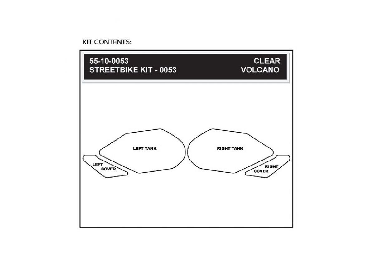 Stompgrip Volcano bako gripai – Suzuki GSX-R 1000 2007–2008 - Image 2