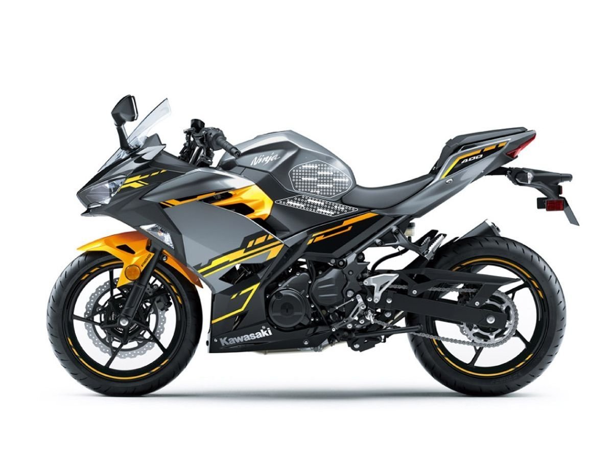 Stompgrip Volcano bako gripai – Kawasaki Ninja 400 ABS / KRT 2018–2024 - Image 2
