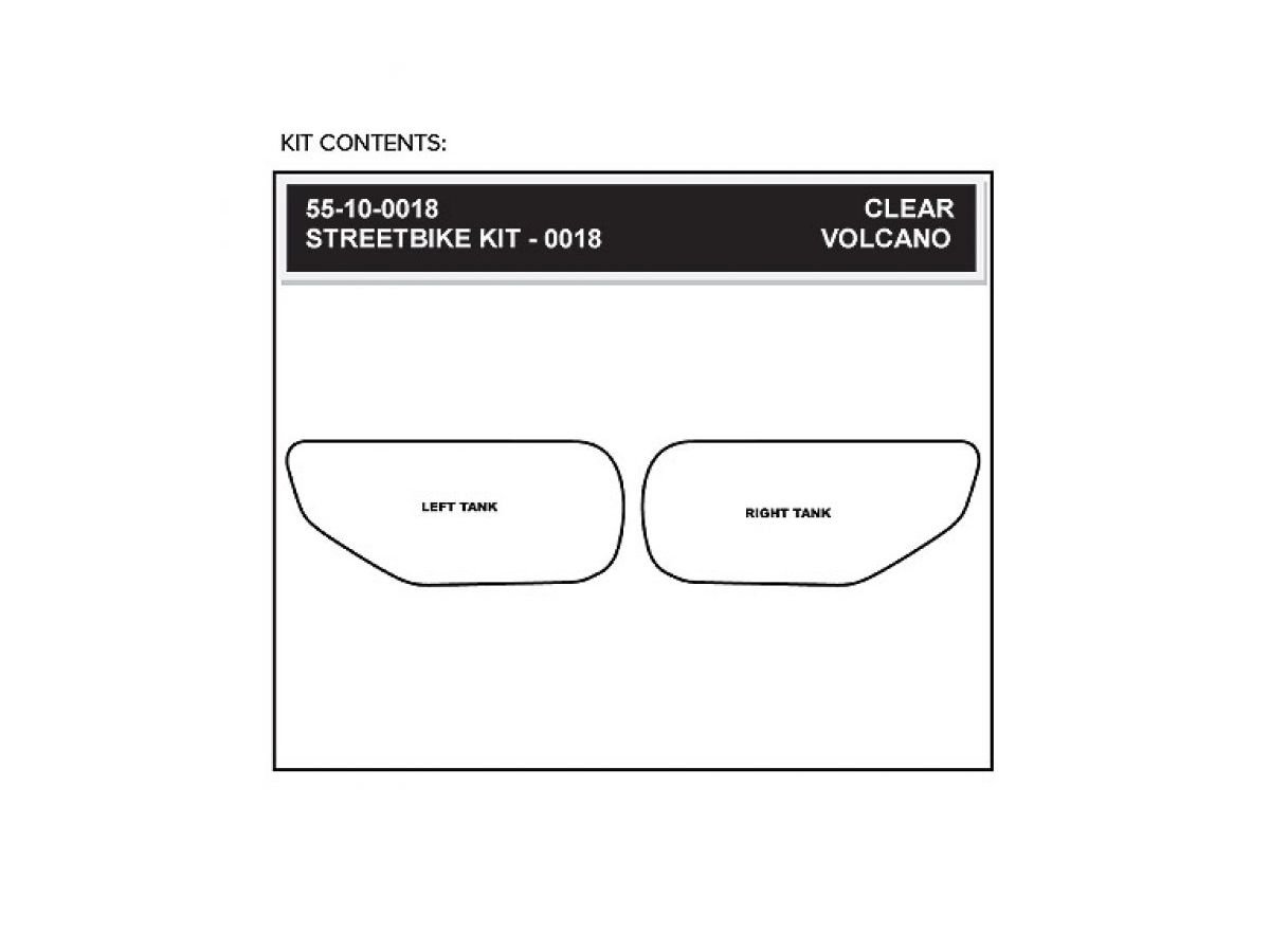 Stompgrip Volcano bako gripai – Honda CBR 954RR 2002–2003 - Image 3