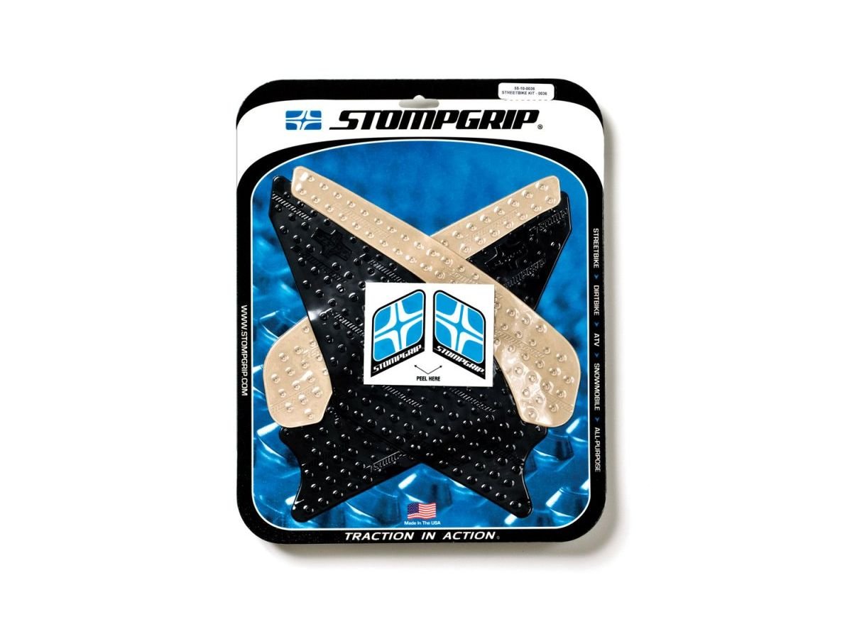 Stompgrip Volcano bako gripai – Kawasaki Ninja 250R 2008–2012 - Image 4