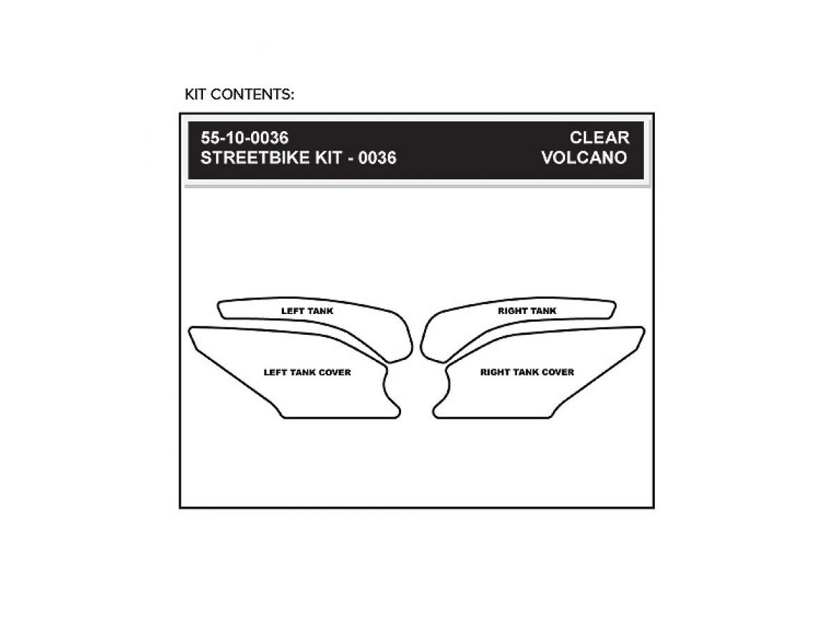 Stompgrip Volcano bako gripai – Kawasaki Ninja 250R 2008–2012 - Image 3