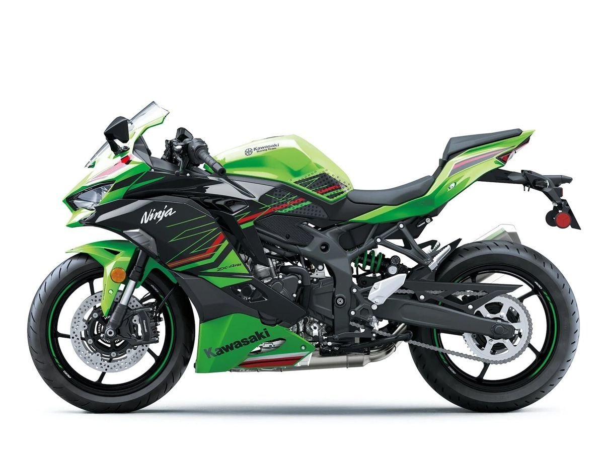 Stompgrip Volcano bako gripai – Kawasaki Ninja ZX-4R / ZX-4RR 2023–2025 - Image 2