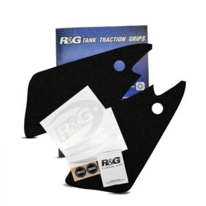 R&G bako gripai – Triumph Street Triple 765 RS 2023–2024 (juodi)