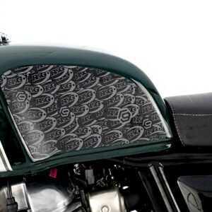 R&G bako apsauginių lipdukų komplektas su logotipu – Royal Enfield Continental GT 2019–2023