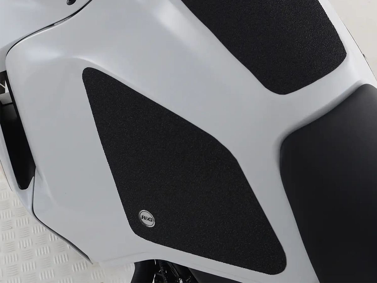 R&G juoda bako apsauga – Ducati DesertX 2022–2025