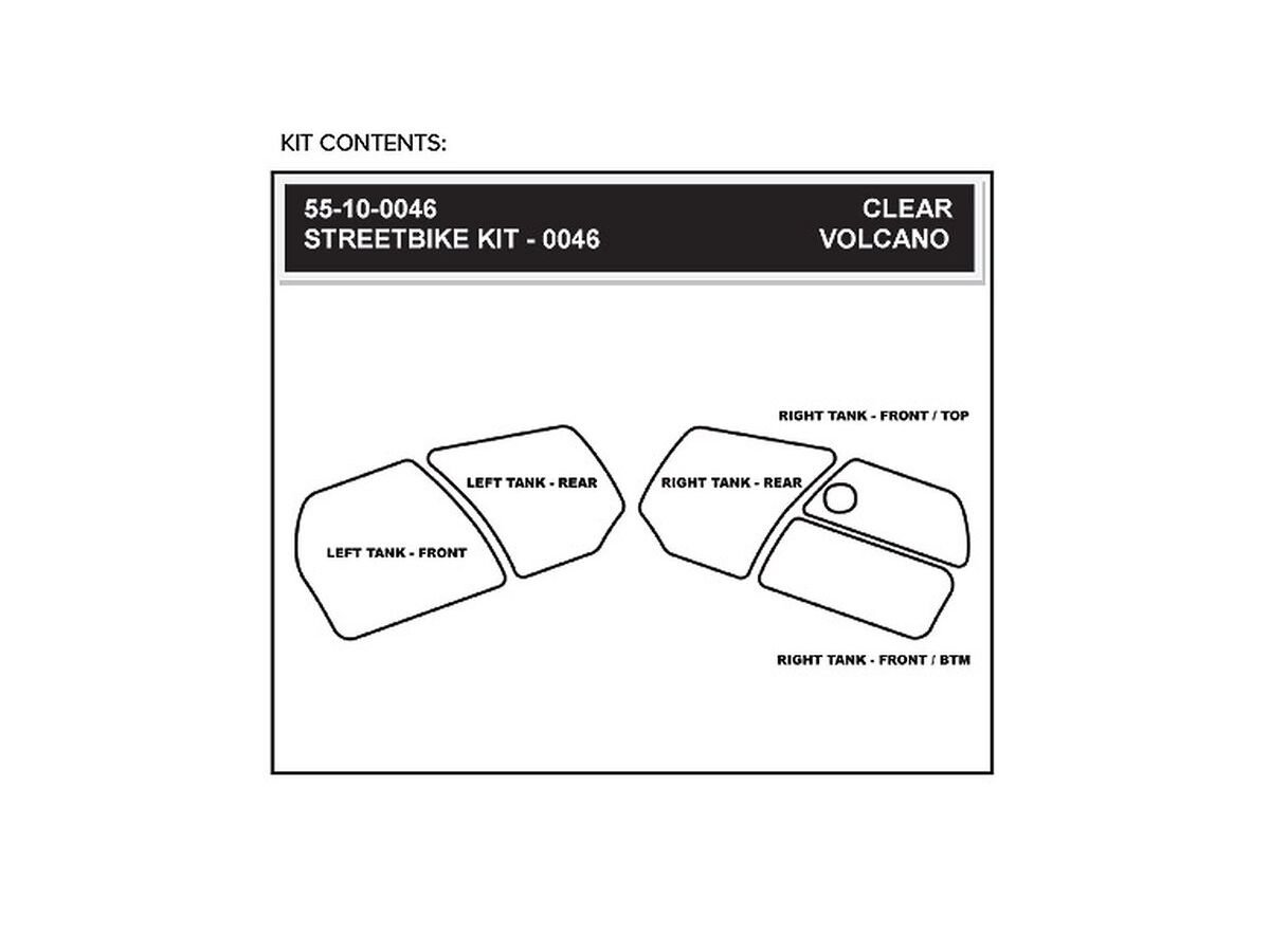 Stompgrip Volcano bako gripai – Kawasaki Concours 14 ABS / Kawasaki 1400GTR - Image 3