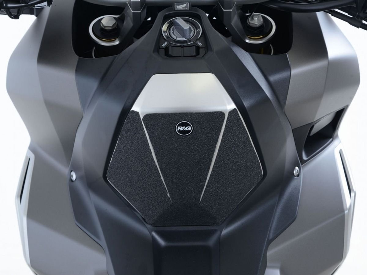 R&G centrinio tunelio apsauginių lipdukų komplektas – Honda X-ADV 750 2017–2020 (juodi)