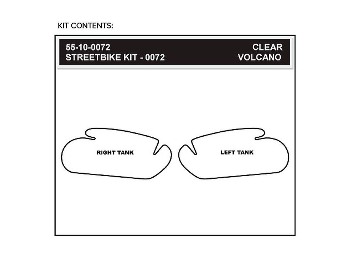 Stompgrip Volcano bako gripai – Aprilia Tuono 1000R / Aprilia RSV 1000R - Image 3