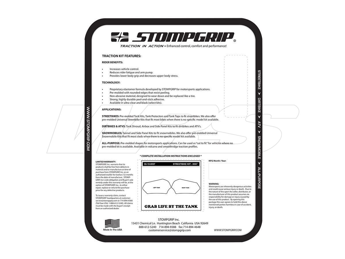 Stompgrip Icon bako gripai – Suzuki GSX-R 600 / Suzuki GSX-R 750 - Image 4