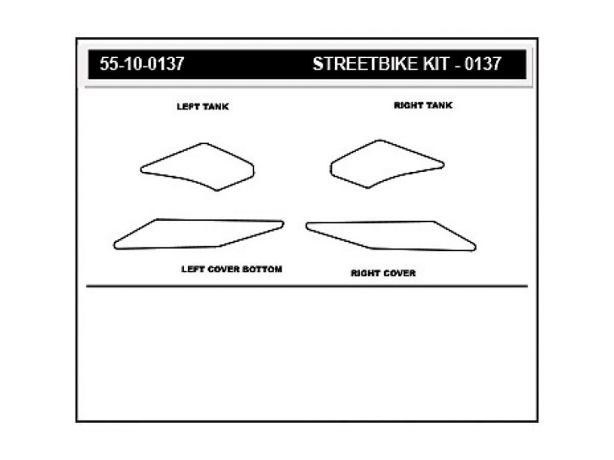 Stompgrip Volcano bako gripai – Kawasaki Z 125 Pro 2017–2024 - Image 3